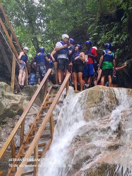 Puerto Plata: 27 Damajagua Waterfalls, Ziplining & Dominican Buffet Lunch
