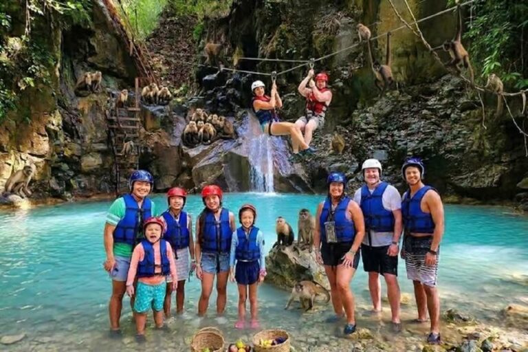 Puerto Plata: Ziplining, Monkeys & 7 Damajagua Waterfalls